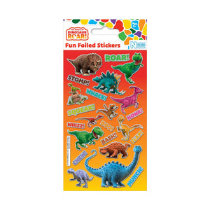 Dinosaur Roar! Foiled Stickers
