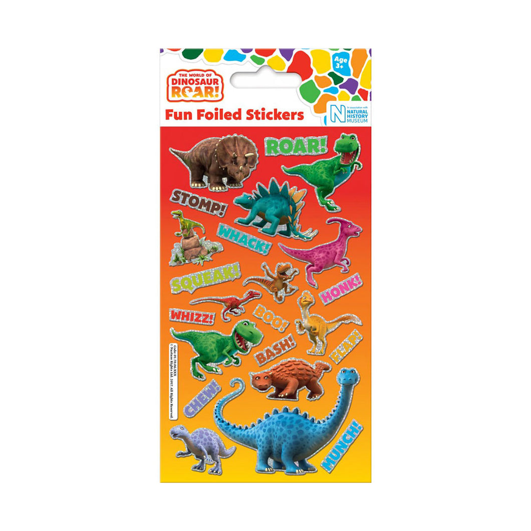 Dinosaur Roar! Foiled Stickers