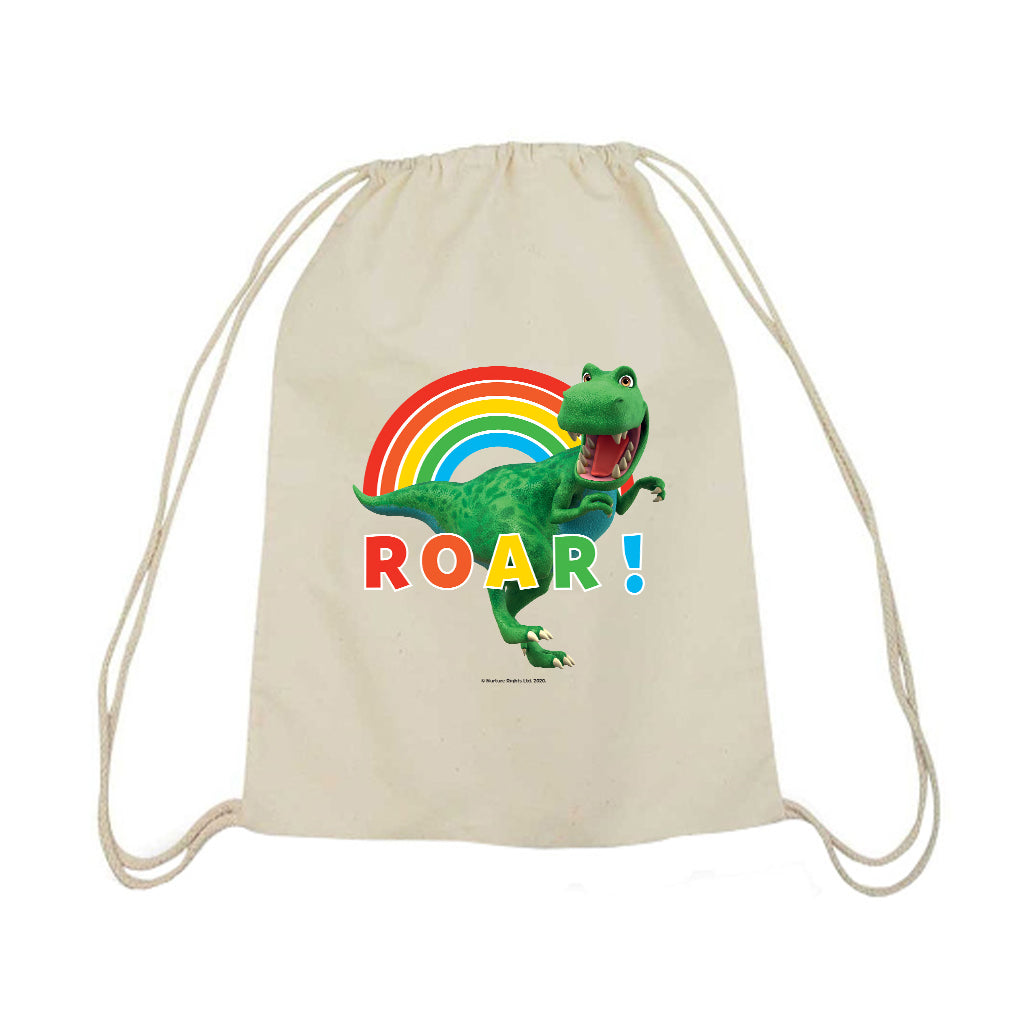 Dinosaur Roar ROAR! Drawstring Bag