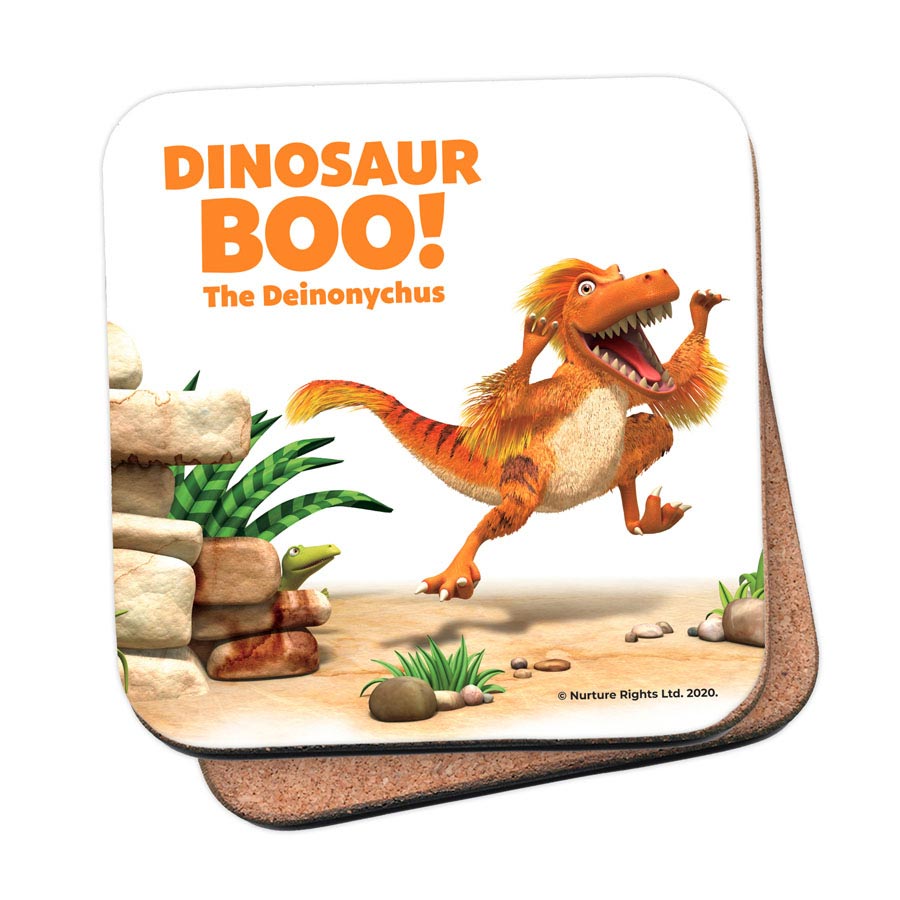 Dinosaur Boo The Deinonychus Cork Coaster