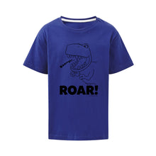 Load image into Gallery viewer, Dinosaur Roar Lineart Kids T-Shirt
