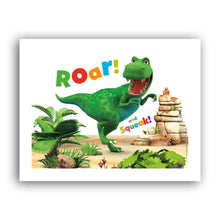 Load image into Gallery viewer, Dinosaur Roar Scenes Art Print
