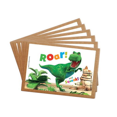 Dinosaur Roar Scenes Postcard Pack