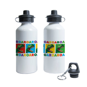 Dinosaur Roar Squares Water Bottle