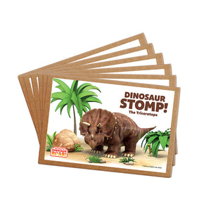 Dinosaur Stomp The Triceratops Postcard Pack