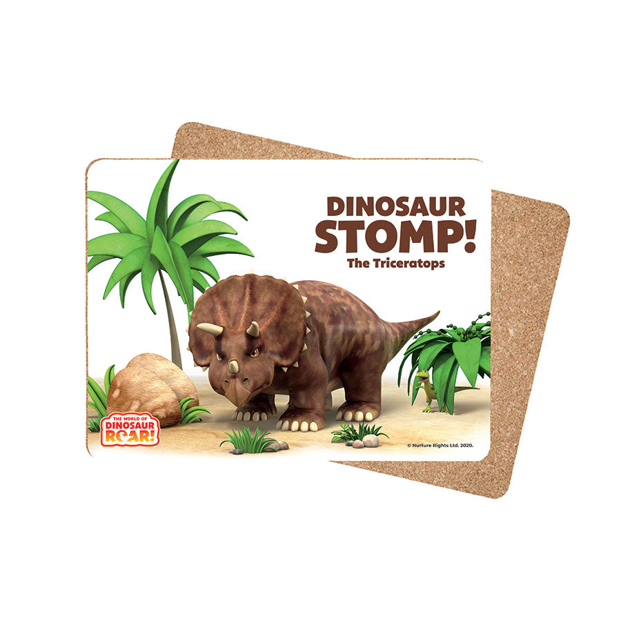 Dinosaur Stomp The Triceratops Placemat